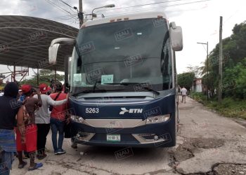 Atienden el INM a migrantes que llegaron a Mapastepec