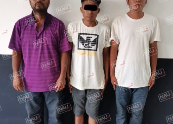 Habitantes de la zona alta de Tapachula detuvieron a tres personas con marihuana