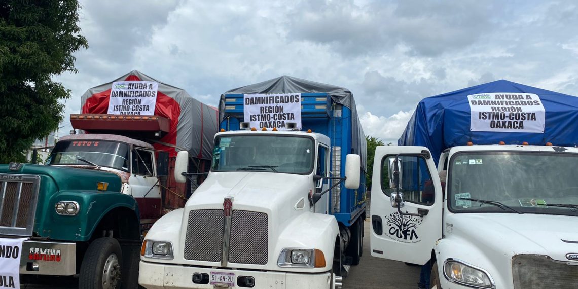 Envian Más De 40 Toneladas De Ayuda Humanitaria A Damnificados De Oaxaca