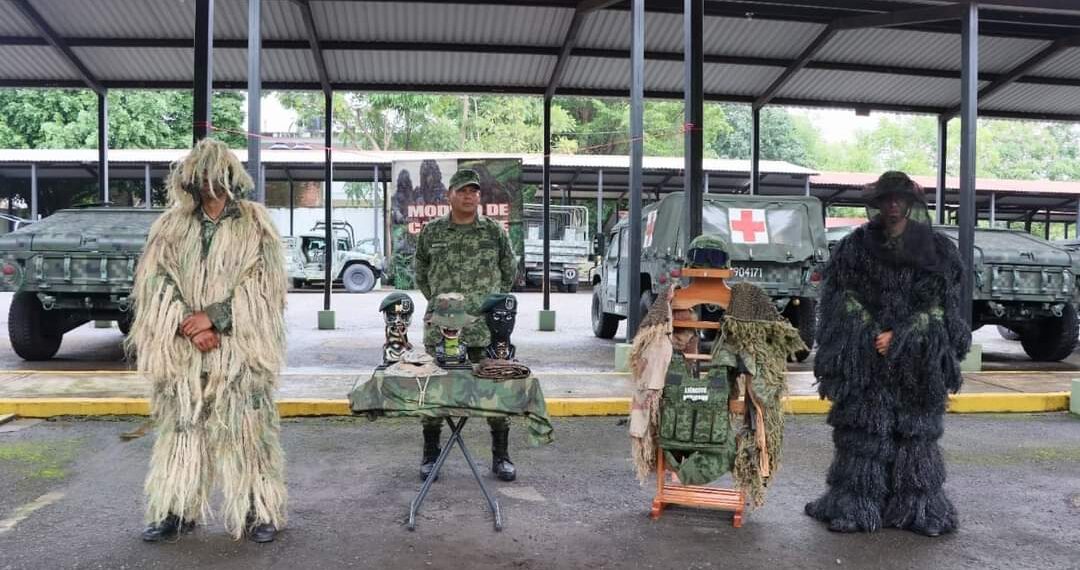 NIÑOS CON TRANSTORNO DEL ESPECTRO AUTISTA Y SDIF TAPACHULA VISITARON LA 36/A ZONA MILITAR.