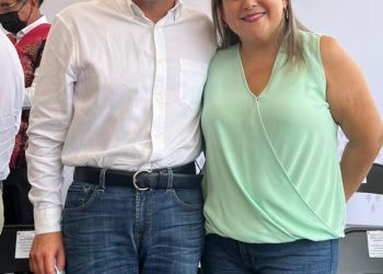 Karla del Toro asistió al arranque del proyecto de “fomento familiar a la producción de traspatio 2022”