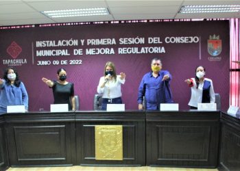 SE INSTALA EL CONSEJO MUNICIPAL DE MEJORA REGULATORIA EN TAPACHULA