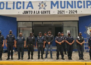 Refuerzan la seguridad en la Cabecera Municipal de Tuxtla Chico
