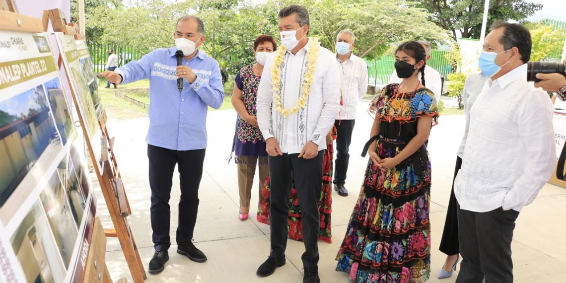 Rutilio Escandón inaugura infraestructura en el Plantel 312 del Conalep, en Tuxtla Gutiérrez