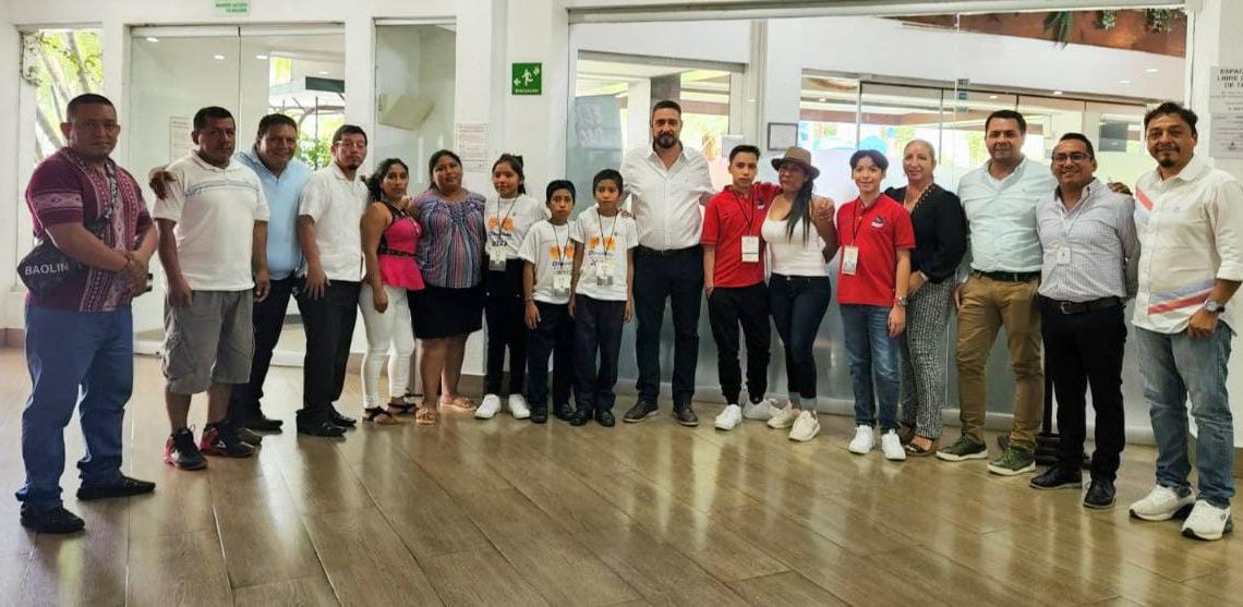 Julio Gamboa le apuesta a la educación; niños tuxtlachiquenses asisten a la Olimpiada de Conocimiento Infantil 2022