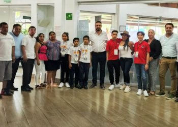 Julio Gamboa le apuesta a la educación; niños tuxtlachiquenses asisten a la Olimpiada de Conocimiento Infantil 2022