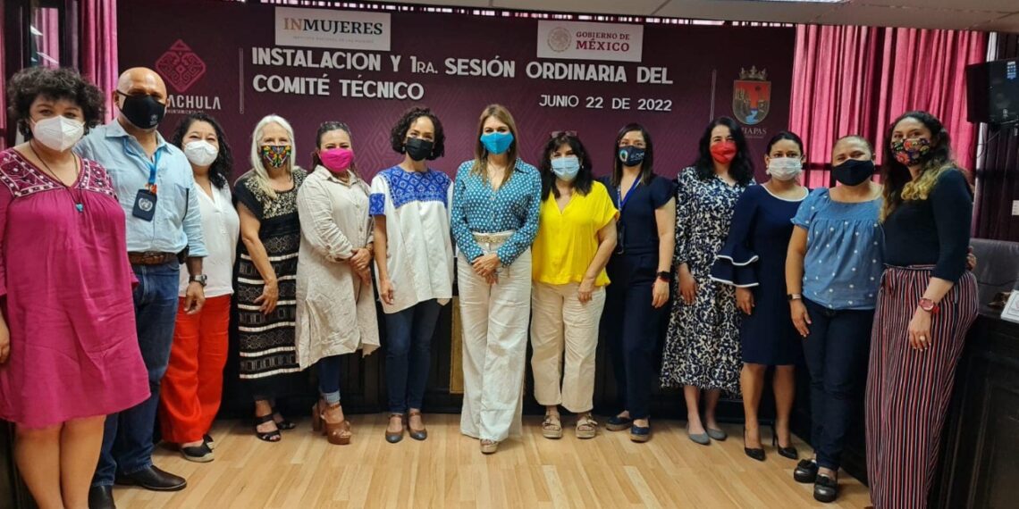 INSTALAN EL COMITÉ TÉCNICO DE APOYO A MUJERES MIGRANTES SOLICITANTES DE REFUGIO EN TAPACHULA