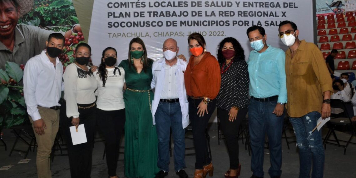 ENTREGA ROSY URBINA PLAN DE TRABAJO DE LA RED REGIONAL DE MUNICIPIOS POR LA SALUD DEL SOCONUSCO