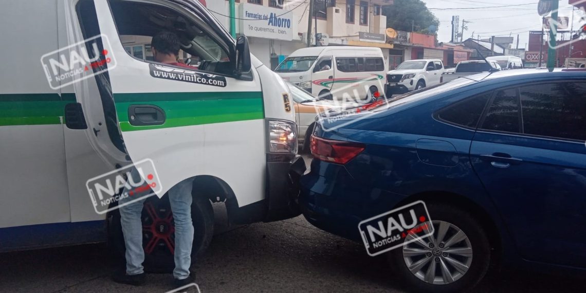 Solo daños deja accidente.