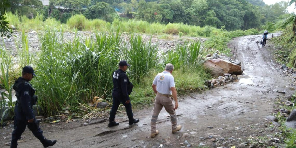 PC monitorea río Suchiate en Frontera Talismán.