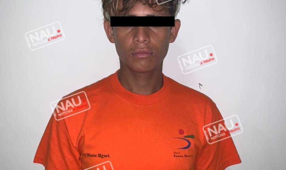 Detiene a presunto asaltante.