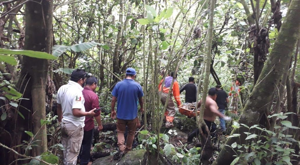 PC de Tuxtla Chico participó en la búsqueda y rescate de una persona desaparecida en el río Coatán.