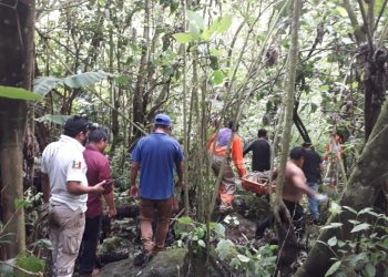 PC de Tuxtla Chico participó en la búsqueda y rescate de una persona desaparecida en el río Coatán.