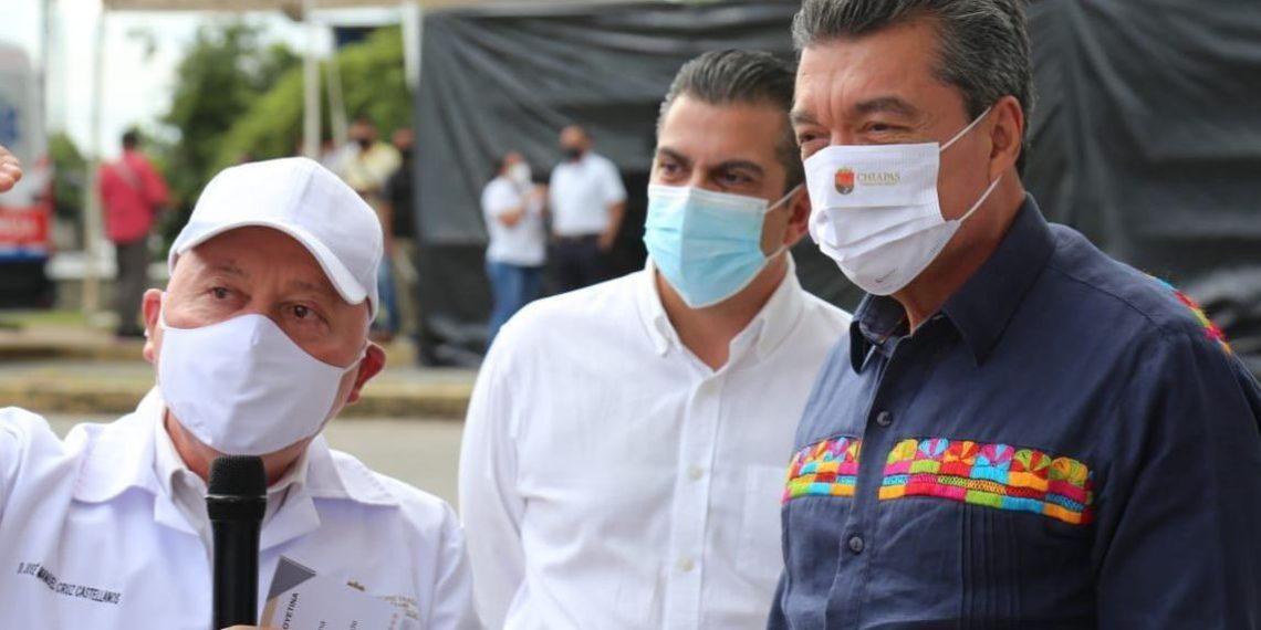 Histórico trabajo de Rutilio Escandón en sector salud: Yamil Melgar.