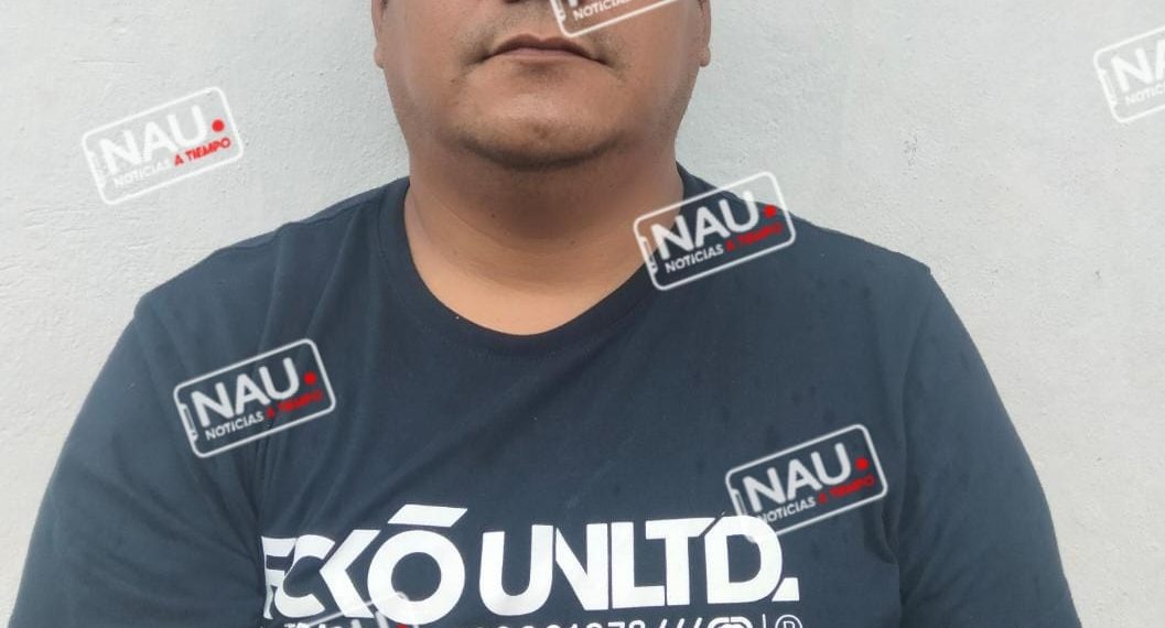 Sujeto detenido tras abusar de menor de edad.