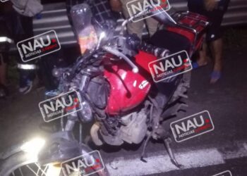 Un lesionado deja accidente.