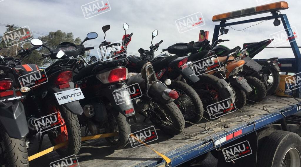 En operativo de vialidad y tránsito municipal aseguran 219 motocicleta en el mes de junio.