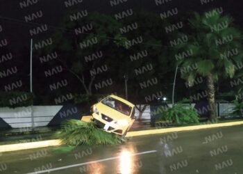 Tras accidentarse abandonan unidad