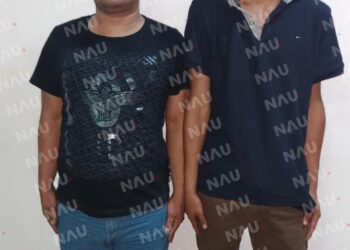 Detienen a dos con pistola