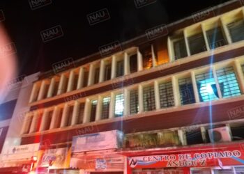 Se incendia departamento en el centro de Tapachula