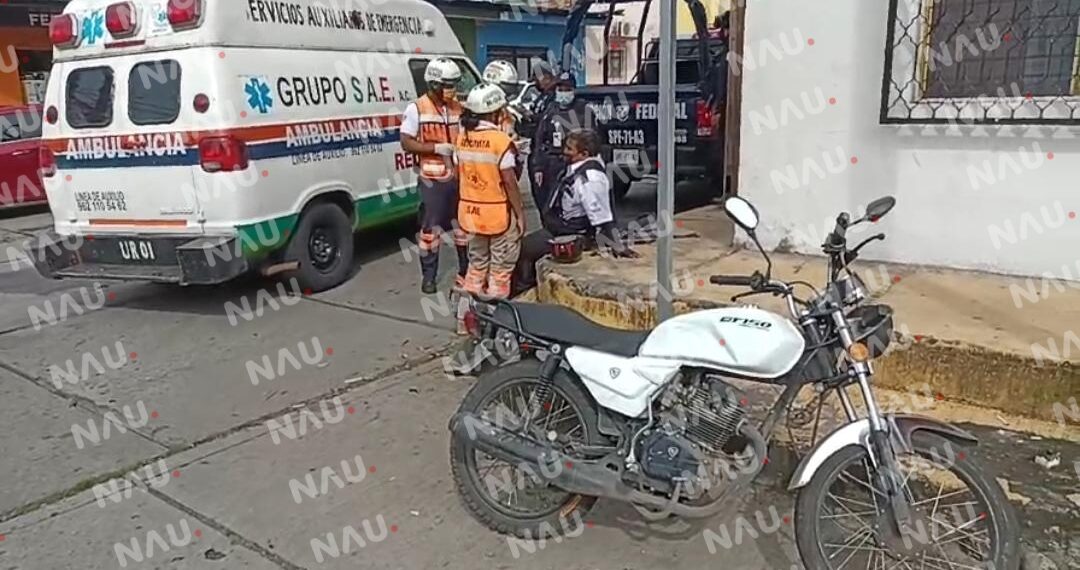 Vigilante privado resulta lesionado al ser atropellado