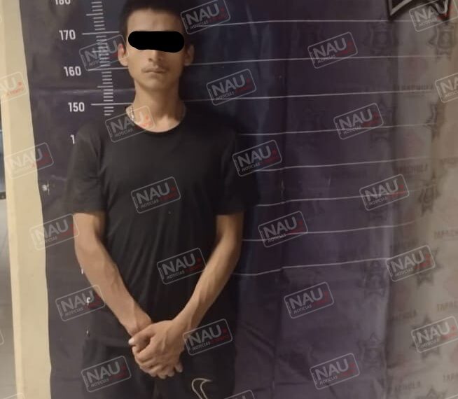 Detiene a presunto delincuente