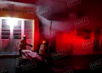 Conato de incendio se registró en un local de comida en Tapachula