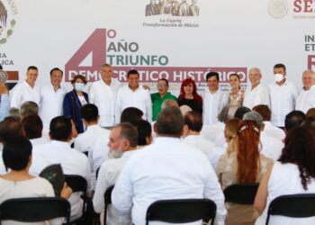 Asiste Rutilio Escandón a inauguración de la primera etapa constructiva de la Refinería Dos Bocas “Olmeca”