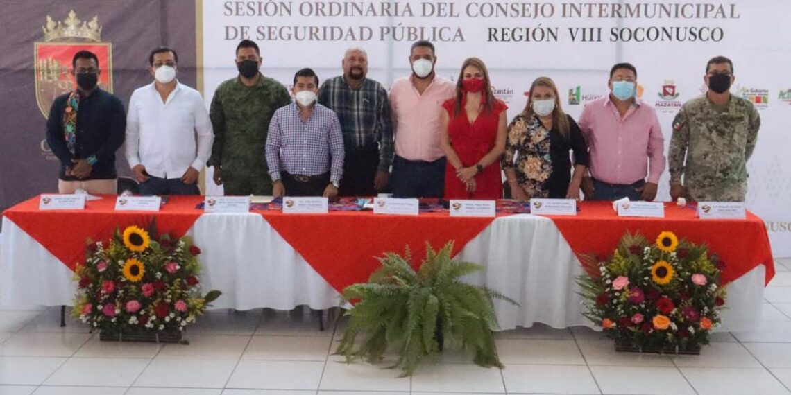 Julio Gamboa presente en el Consejo Intermunicipal de Seguridad Pública Región Soconusco”
