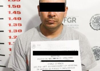 POR PORTACIÓN DE ARMA DE FUEGO FGR INICIA INVESTIGACIÓN CONTRA UNA PERSONA EN CHIAPAS