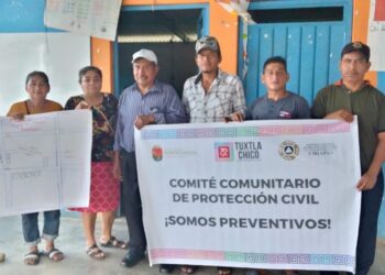 Tuxtla Chico trabaja por formar Comunidades Resilientes