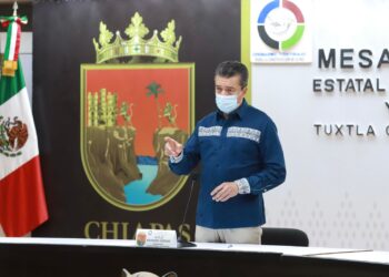 Ante lluvias en Chiapas, pide Rutilio Escandón no bajar la guardia y extremar precauciones