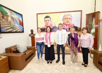 Se reúne Rutilio Escandón con comisionada relatora sobre Derechos de los Pueblos Indígenas de la CIDH