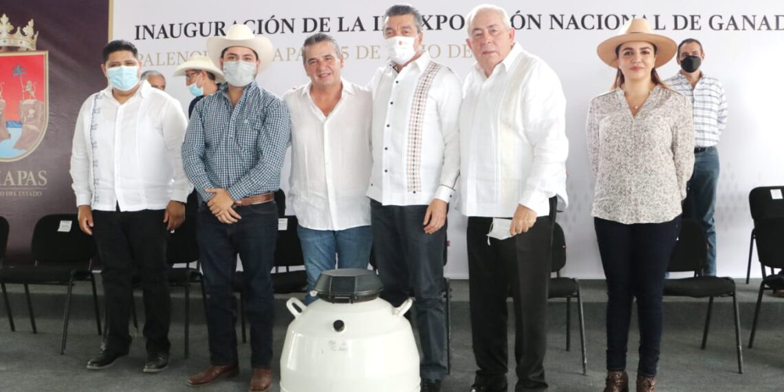 En Palenque, Rutilio Escandón encabeza el arranque del Programa Fertilizantes para el Bienestar 2022