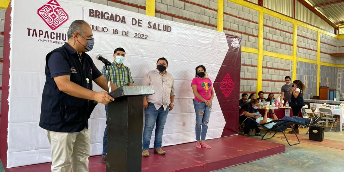 AYUNTAMIENTO DE TAPACHULA LLEVA BRIGADA DE SALUD A LA COLONIA LA JOYA