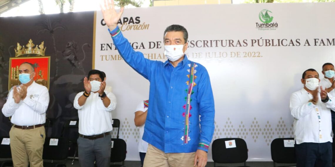 Desde Cascadas de Agua Azul, Rutilio Escandón pone en marcha operativo Vacaciones de Verano 2022