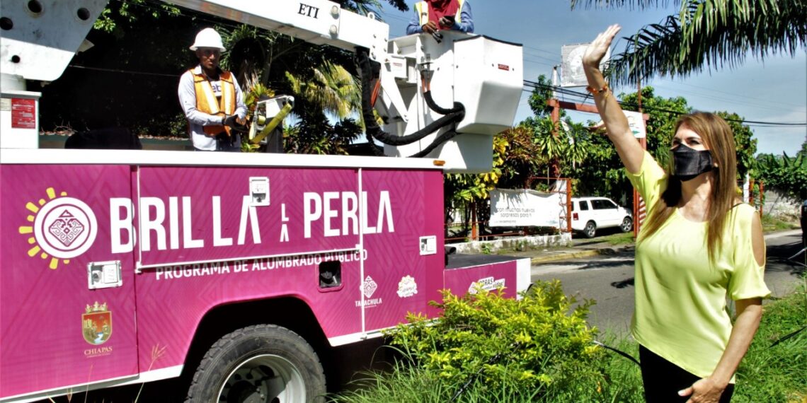 EN TAPACHULA AVANZAN LOS PROGRAMAS BRILLA LA PERLA Y BACHEO PERMANENTE
