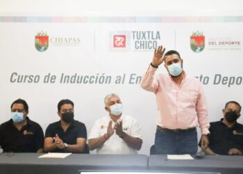 Tuxtla Chico punta de lanza en capacitación de entrenamiento deportivo