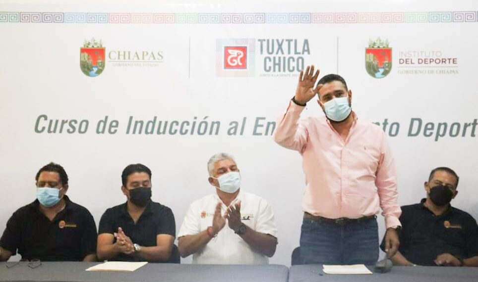 Tuxtla Chico punta de lanza en capacitación de entrenamiento deportivo