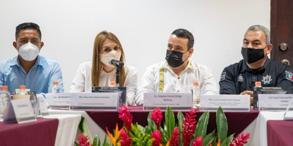 FISCALÍA Y AYUNTAMIENTO DE TAPACHULA SUMAN ESFUERZOS CONTRA EXTORSIONES TELEFÓNICAS