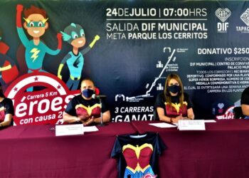 TODO LISTO PARA LA CARRERA “HÉROES CON CAUSA 2022” DEL SDIF TAPACHULA