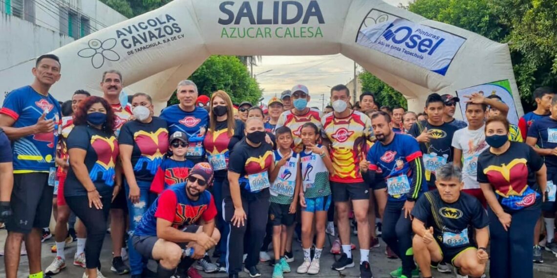 UN ÉXITO CARRERA “HÉROES CON CAUSA” ORGANIZADA POR EL DIF TAPACHULA