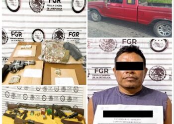 FGR INICIA CARPETA DE INVESTIGACIÓN POR ASEGURAMIENTO DE ARMAS Y CARTUCHOS EN CHIAPAS
