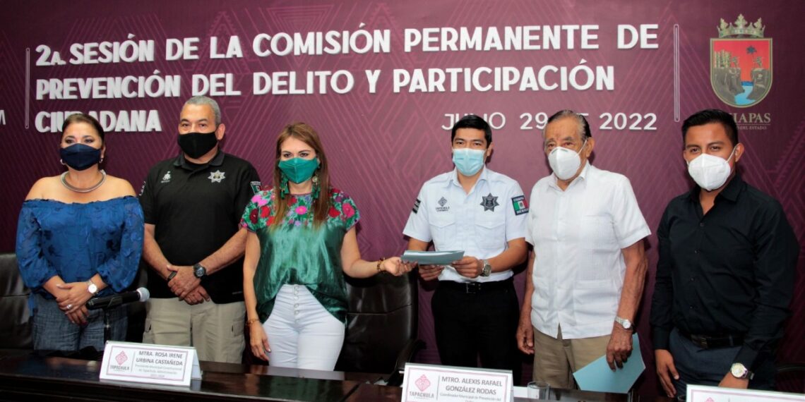 PRESENTAN PROGRAMA MUNICIPAL DE PREVENCIÓN SOCIAL DE LA VIOLENCIA Y DELINCUENCIA EN TAPACHULA