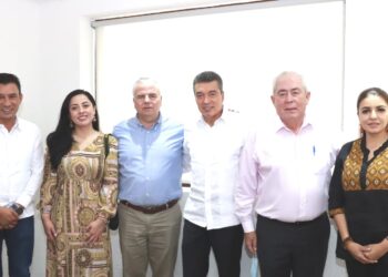 Rutilio Escandón y Leonel Cota se reúnen para fortalecer estrategias a favor del campo y la alimentación