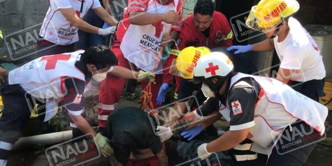 Muere señor de tercera edad al caer en un pozo en la Col. Pobres Unidos