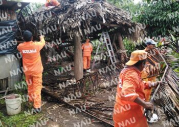 Colapsa una cocina en Tuxtla Chico
