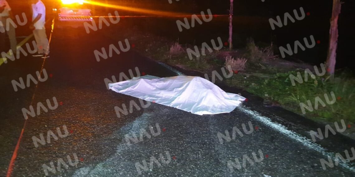 Muere señor de 70 años atropellado