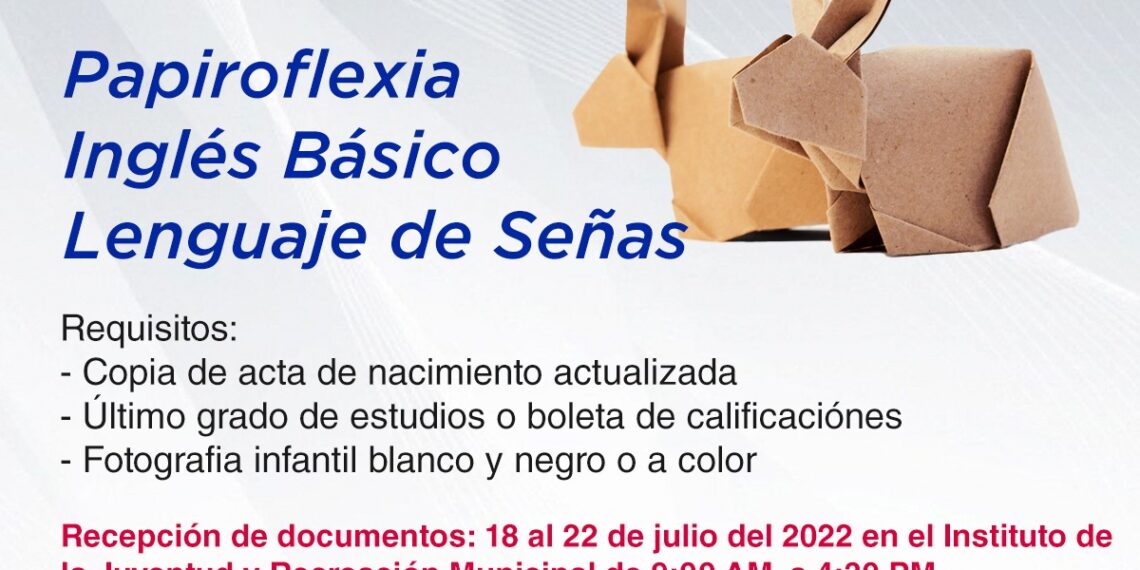 Inician las inscripciones para los cursos de verano en Tuxtla Chico.