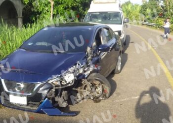 Cinco Lesionados deja accidente en Cacahoatan